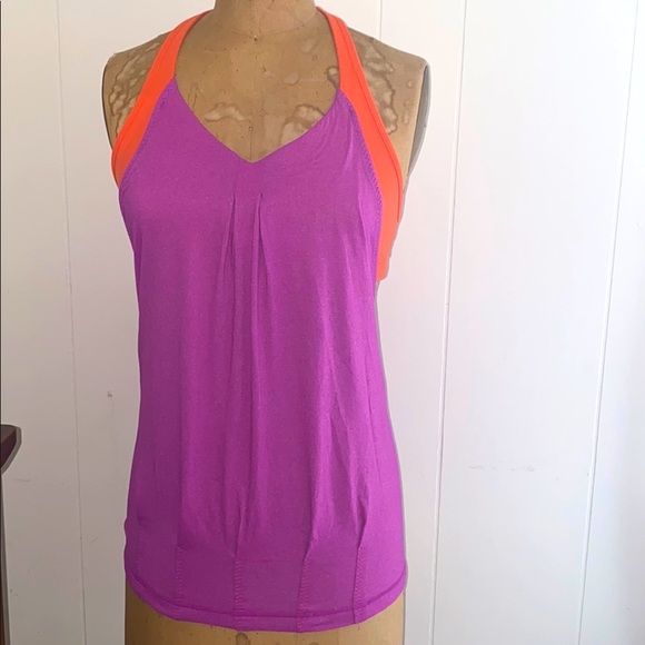LULULEMON- tank with built in sports bra - Picture 1 of 6